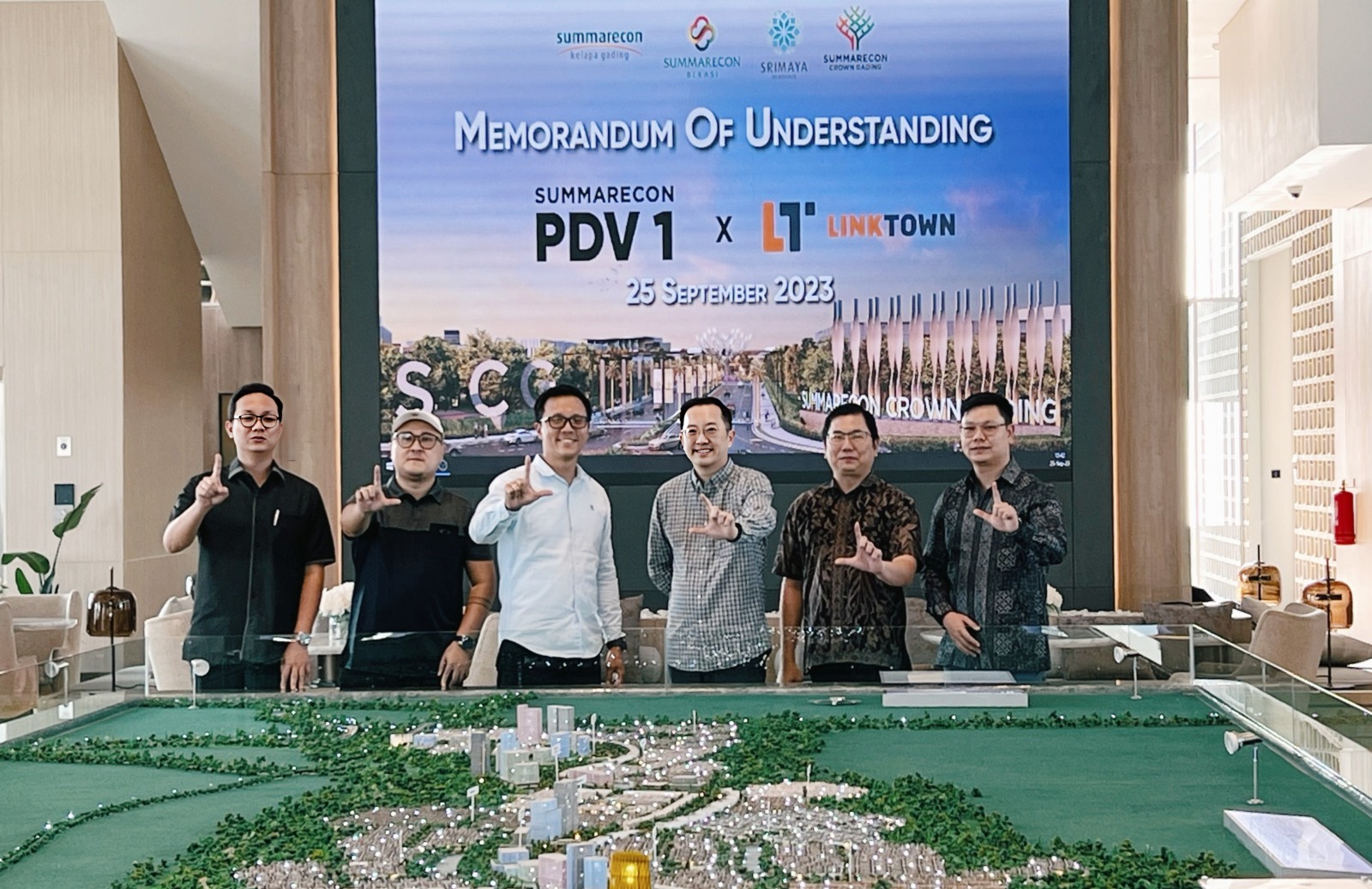 Summarecon Agung Gandeng Linktown Pasarkan Produk Properti untuk Milenial